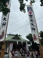 神輿宮出前の厳かな祈り