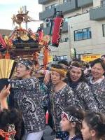 浦安三社祭おみこし女子たち
