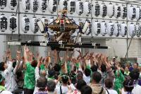 神輿、8年越しの舞い