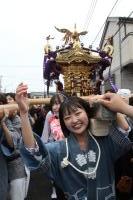 笑顔で先棒